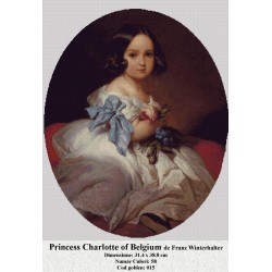 Printess Charlotte of Belgium de Franz Winterhalter