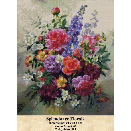 Goblen set de vanzare Splendoare Florala