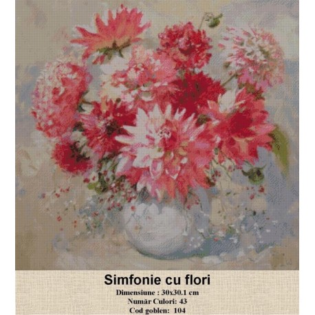 Comanda goblen Simfonie cu Flori