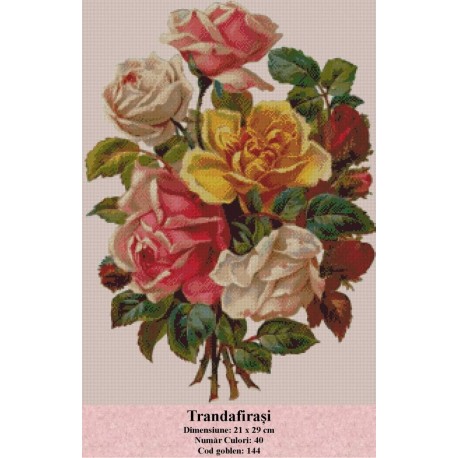 Model set goblen Trandafirasi