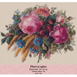 Seturi goblen Flori si spice