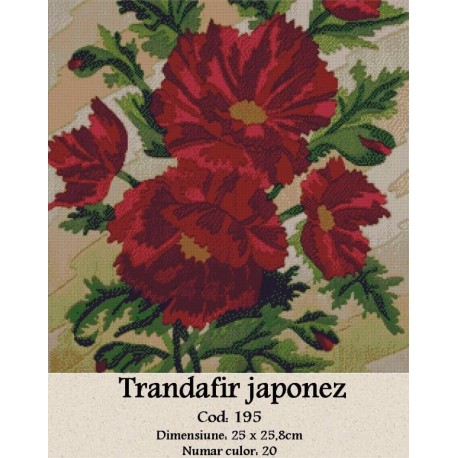 Model set goblen Trandafir japonez