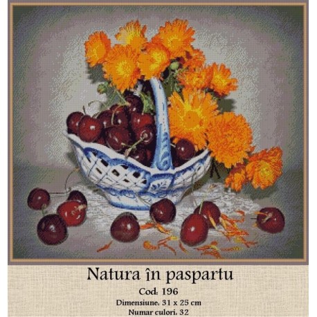 Comanda goblen Natura in paspartu