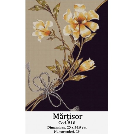 Model goblen Martisor