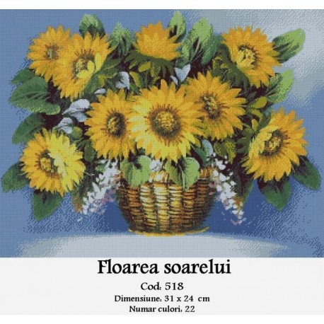 Set Goblen Floarea Soarelui