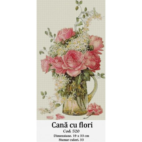 Goblen set de vanzare Cana cu flori