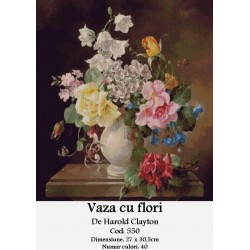 Comanda goblen Vaza cu flori