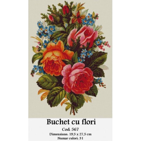 Comanda goblen Buchet cu flori
