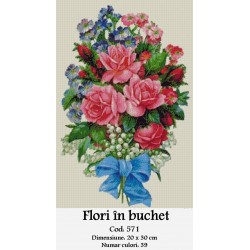 Set Goblen Flori in buchet