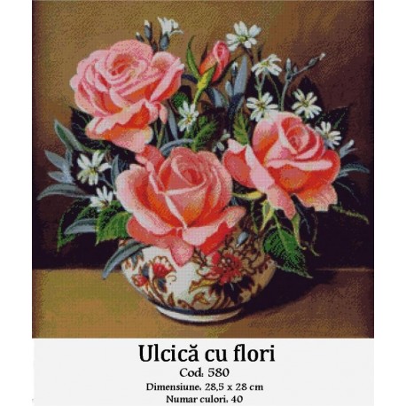 Set Goblen Ulcica cu flori