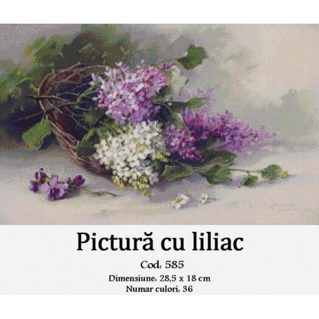 Seturi goblen Pictura cu liliac