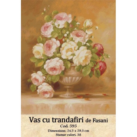 Seturi goblen Vas cu Trandafiri