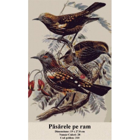 Goblen set de vanzare Pasarele pe Ram