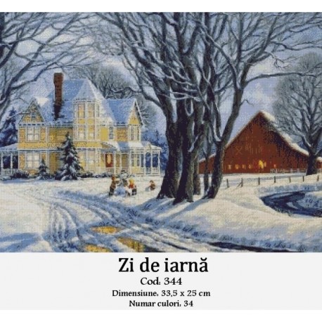 Comanda goblen Zi de iarna