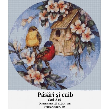 Goblen set de vanzare Pasari si cuib