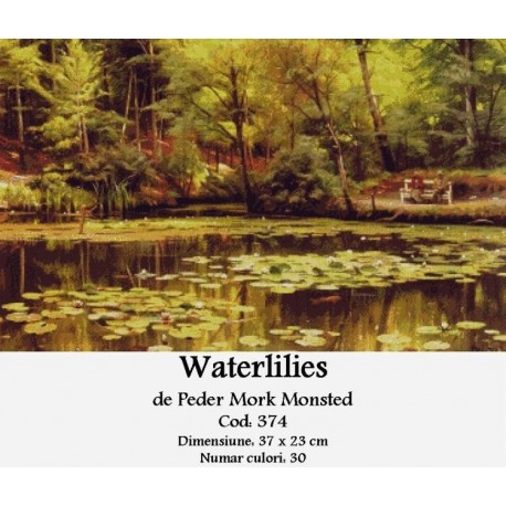 Set Goblen Waterlilies