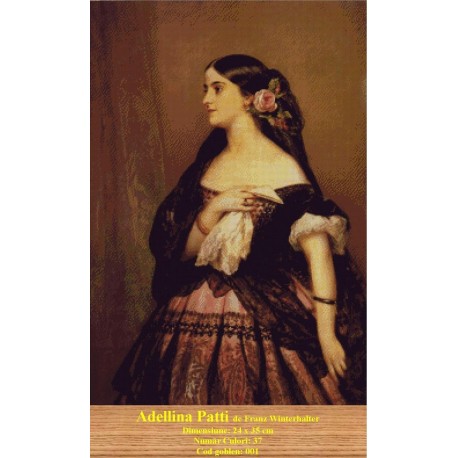 Vanzare set goblen Adelina Pati de Franz Winterhalter