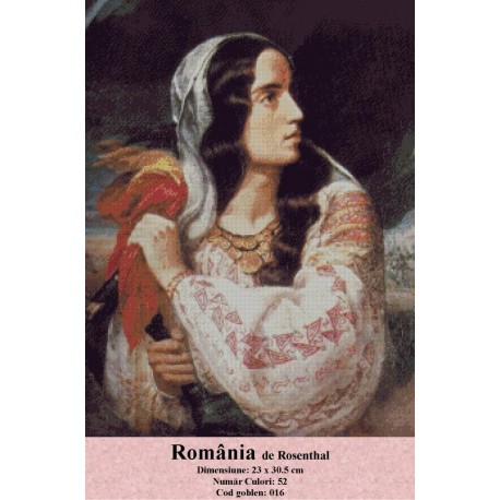 Model goblen Romania de Rosendhal