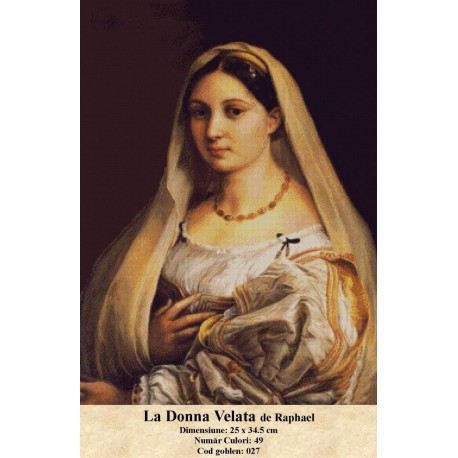 Set Goblen La Donna Velata de Raphael