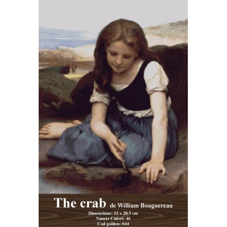 Vanzari set goblen The crab de William Bouguereau