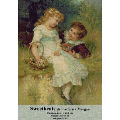 Seturi goblen Sweetheats de Frederick Morgan