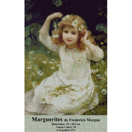 Model goblen Marguerites de Frederick Morgan
