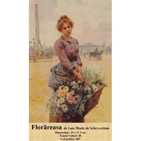 Model set goblen Florareasa de Luis Marie de Schryverlam