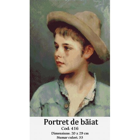 Set Goblen Portret de baiat