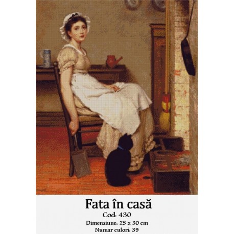 Comanda goblen Fata in casa