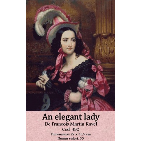 Model set goblen An elegant lady