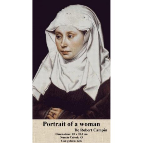 Model goblen Portrait of a woman