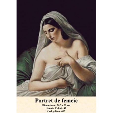 Goblen Portret de femeie