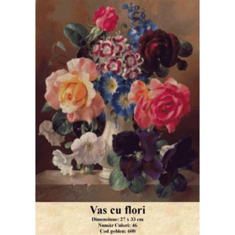 Seturi goblen Vas cu flori