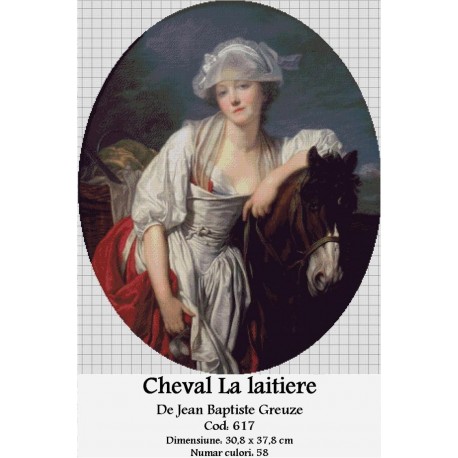 Vanzari set goblen Cheval la Laitiere