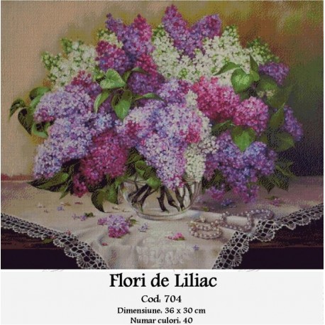 Vanzare set goblen Flori de liliac