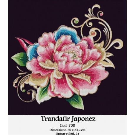 Seturi goblen Trandafir japonez