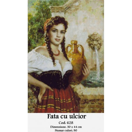 Goblen set de vanzare Fata cu ulcior