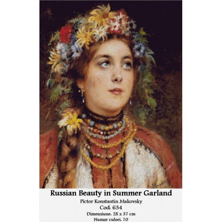 Vanzare set goblen Russian Beauty in Summer Garland