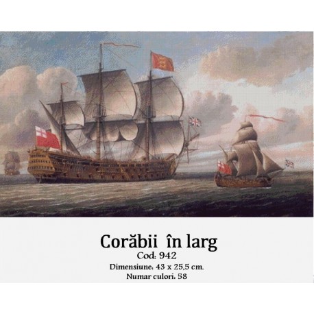 Set Goblen Corabii in larg