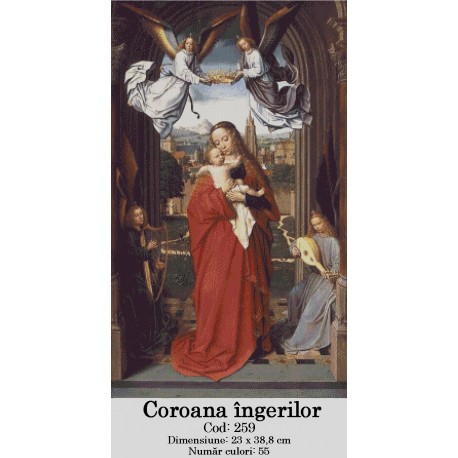 Set goblen Coroana ingerilor