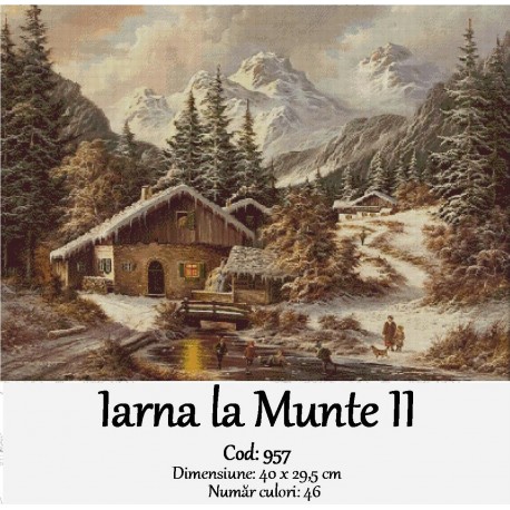 Vanzare set goblen Iarna la Munte II