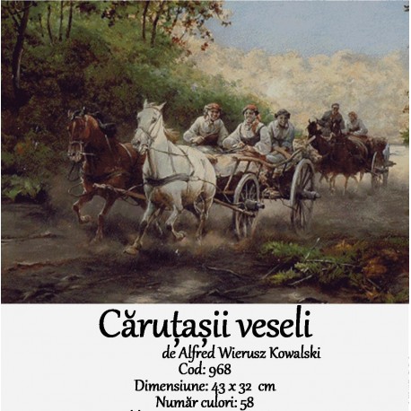 Set Goblen Carutasii veseli Johan Laurentz Jensen