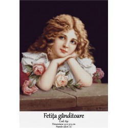 Set Goblen Fetita ganditoare