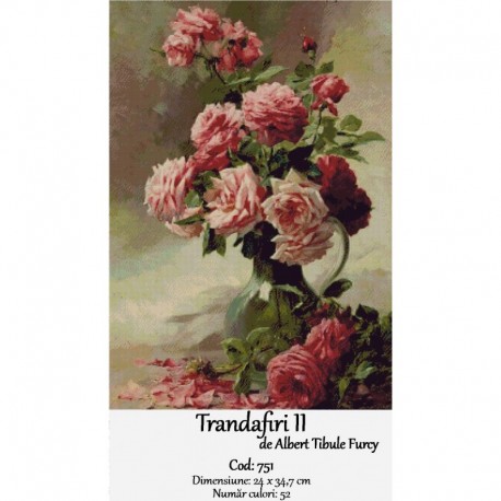 Kit goblen Trandafiri II de Furcy