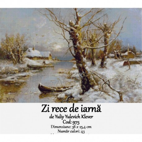 Kit goblen Zi rece de iarna