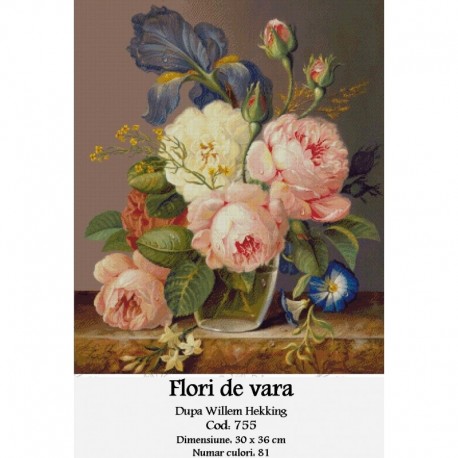 Model set goblen Flori de vara de Willem Hekking