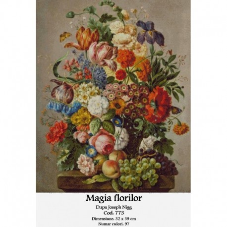 Model set goblen Magia florilor de Joseph Nigg