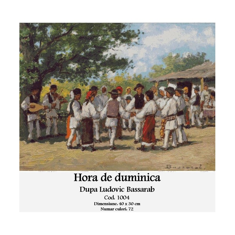 Set goblen - Hora de duminica dupa Ludovic Bassarab