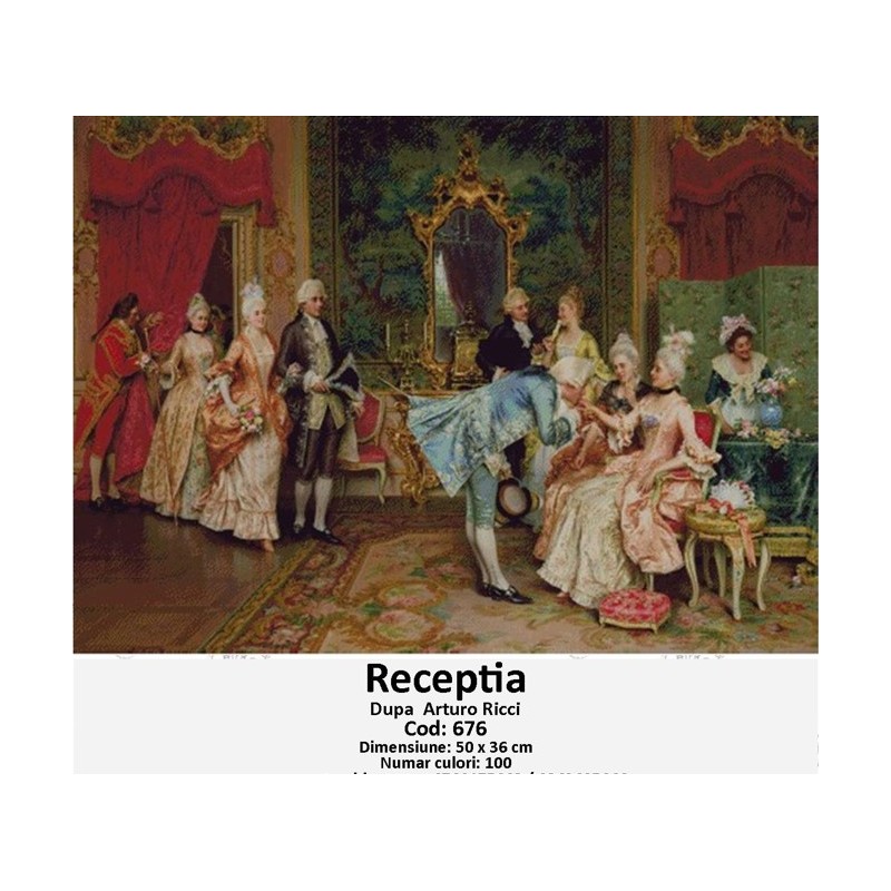 Set Goblen - Receptia - dupa Arturo Ricci