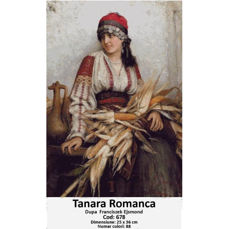 Set Goblen - Tanara Romanca - dupa Franciszek Ejsmond